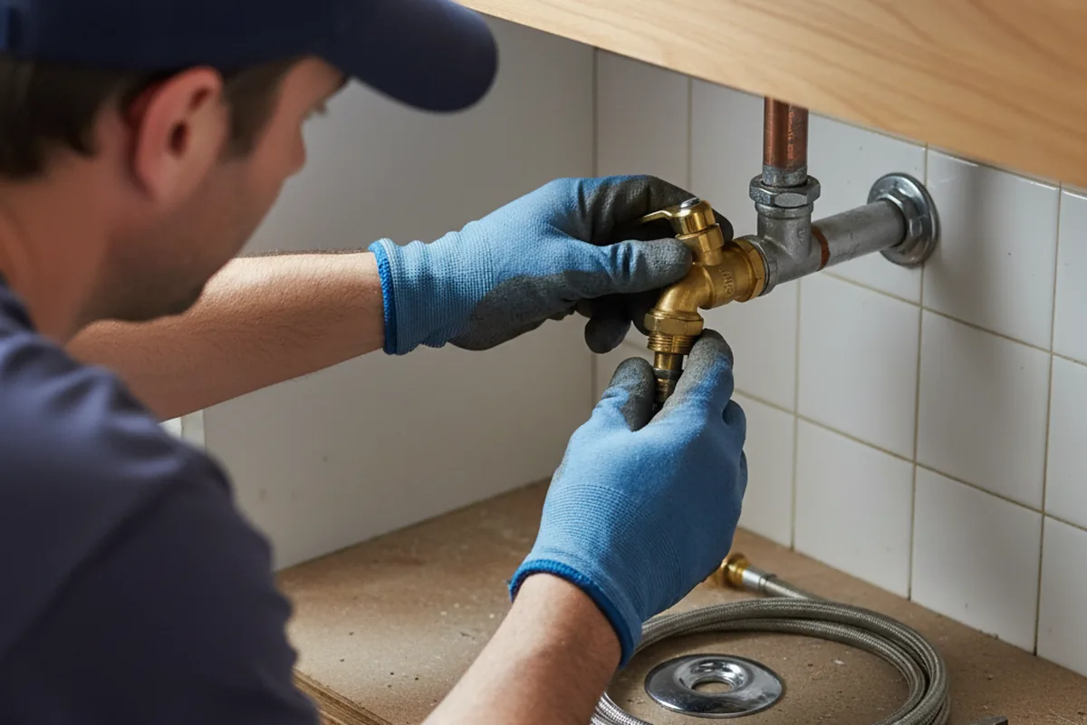 Shutoff valve and fitting work during Emergency Plumbing in Issaquah